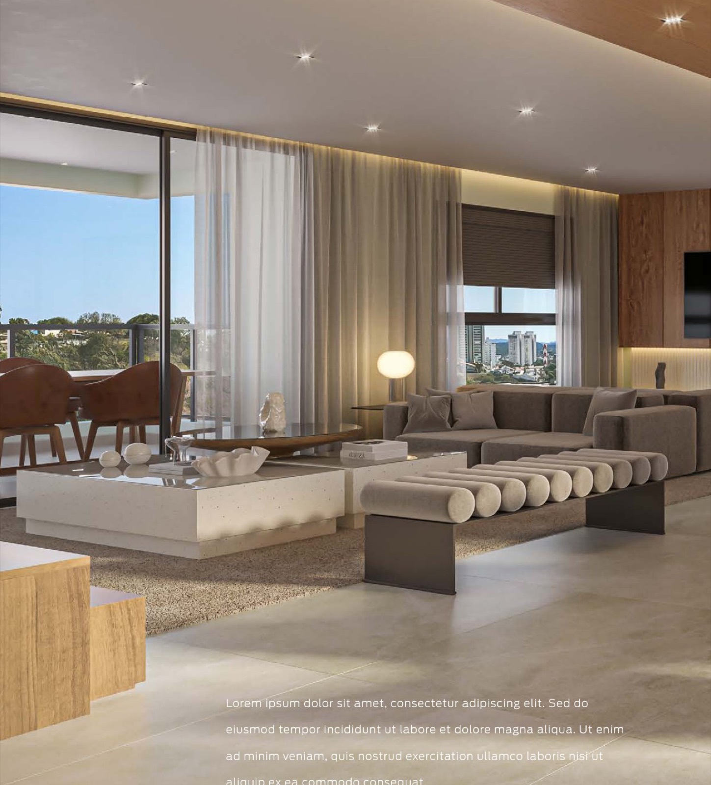 Cobertura duplex — terraço (imagem de marcação)